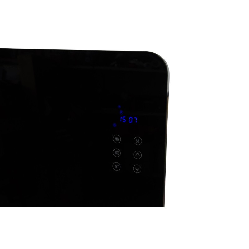 Panou Incalzitor 2kW sticla neagra LED RD-PH03