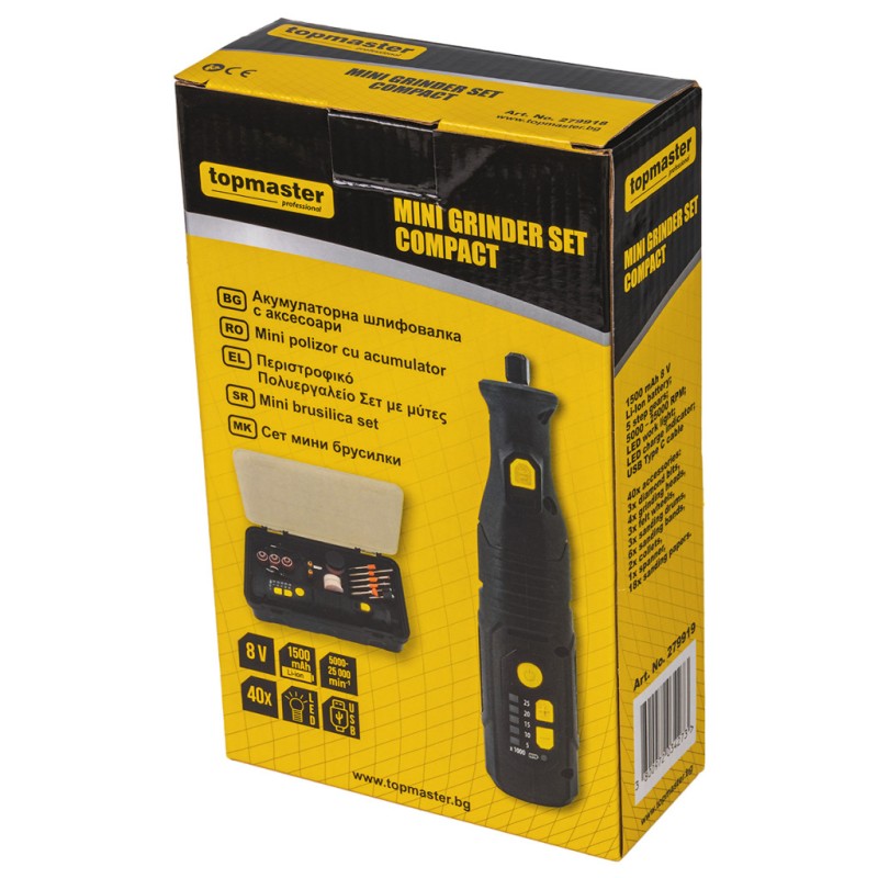 Mini polizor cu acumulator 8V COMPACT TMP