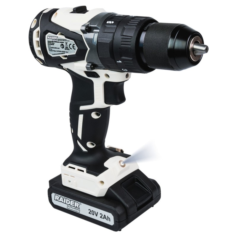 Surubelnita cu impact brushless RDI-CDB04W si HID01W 2x2Ah