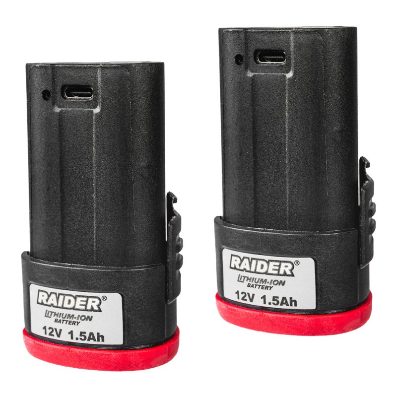 Bormasina cu acumulator Li-ion 12V 2x1.5Ah 28Nm RD-CDL26