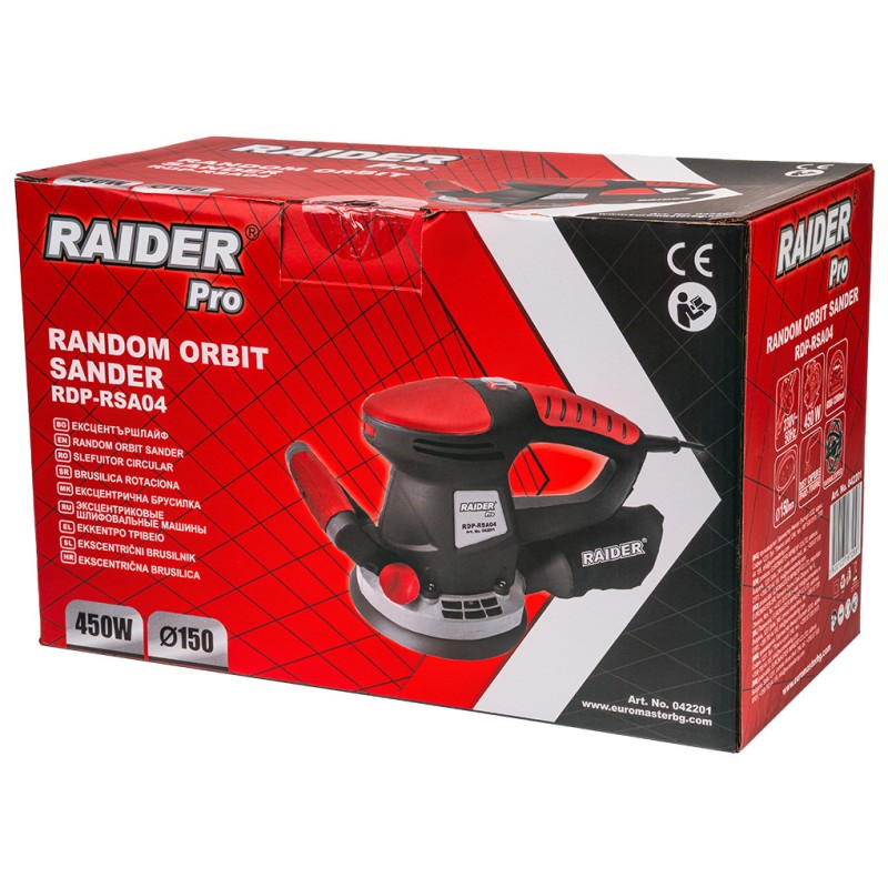 Slefuitor orbital 380W ø150mm viteza variabila RDP-RSA04