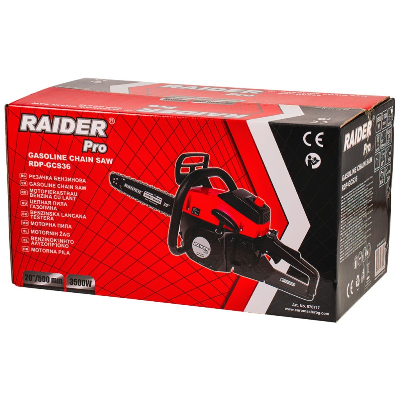 Motofierastrau 50cm (20") 3500W 3/8".058" 68 RDP-GCS36