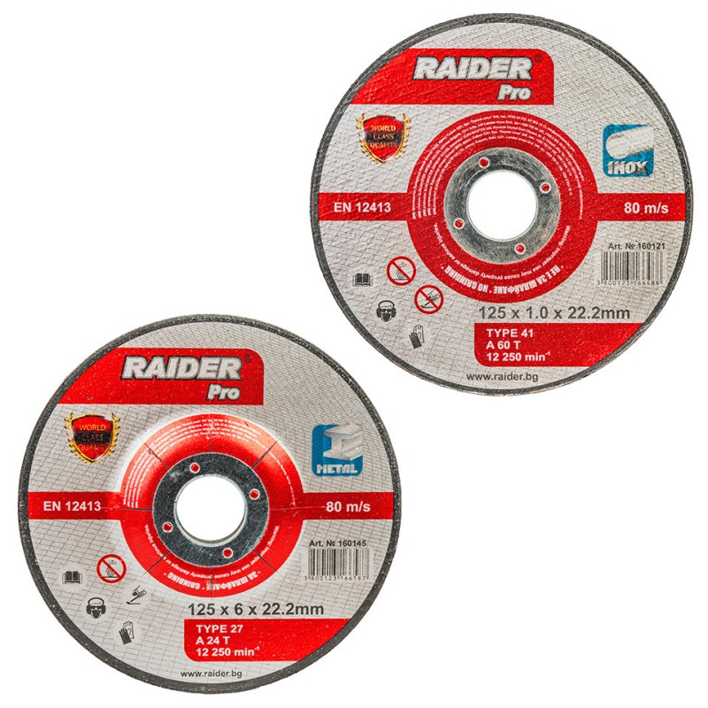 R20 Polizor unghiular Ø125mm 4Ah 2 discuri cutie RDP-YAG20