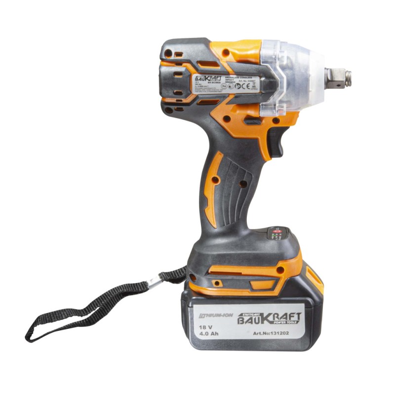 Masina insurubat cu impact 320Nm 1/2" 18V 4Ah BK-BCIW08 Set