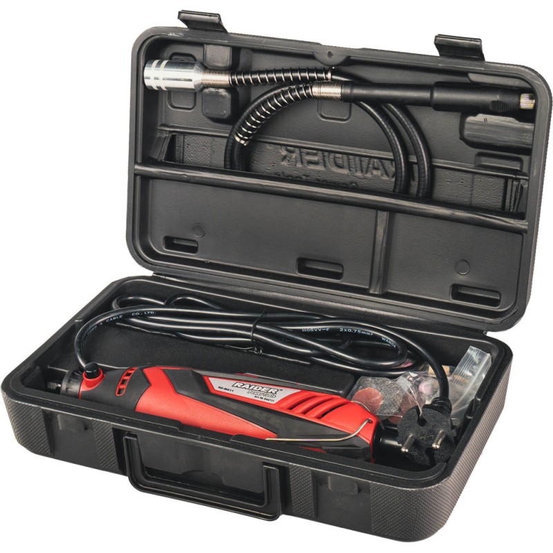 Set mini polizor drept 135W viteza variabila 40 acc. RD-MG11