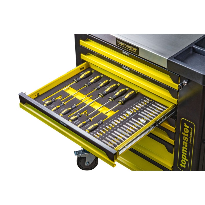 Dulap pt scule 7 sertare echipat 182 piese TMP