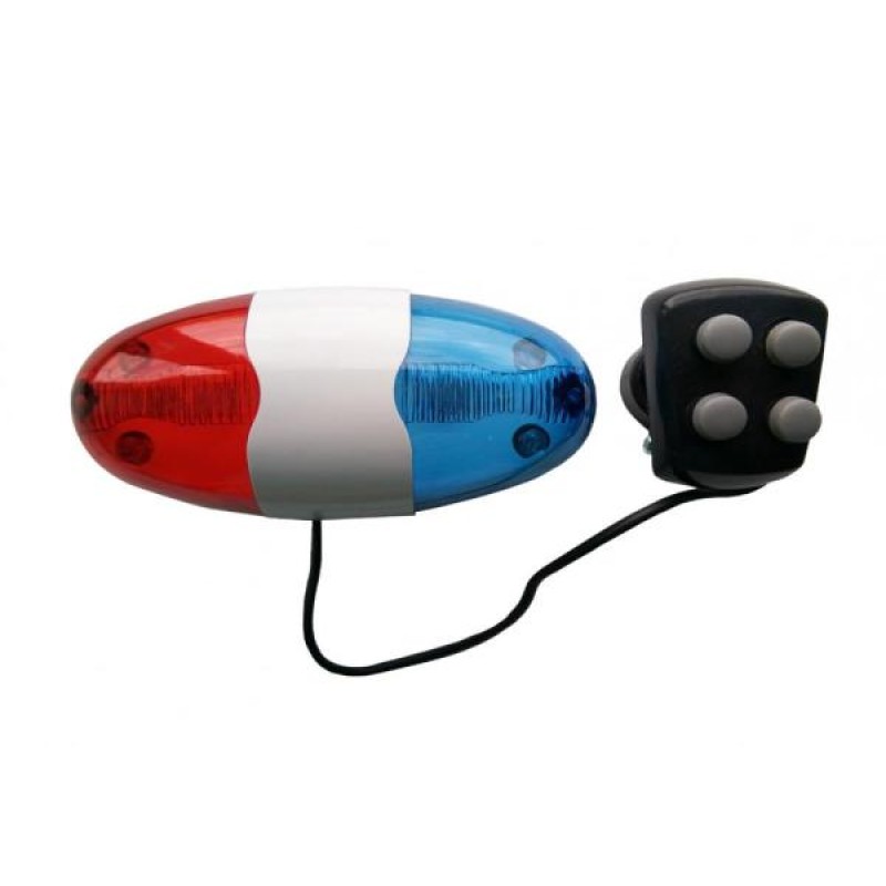 ALARMA JY-155 (6 LED - 4 SUNETE) (model Politie)