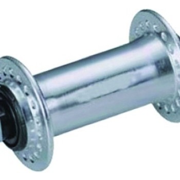 BUTUC FATA - ALUMINIU Gauri: 36  -  Argintiu  -  9x140mm Cale rulare: Bile de Otel O.L.D.: 100mm  -