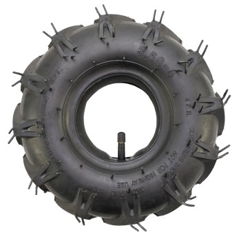 Cauciuc si camera motocultor 3.50-4  - 4PR