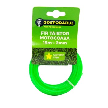 Fir taietor 15m - 2mm (sectiune stea) (MC)