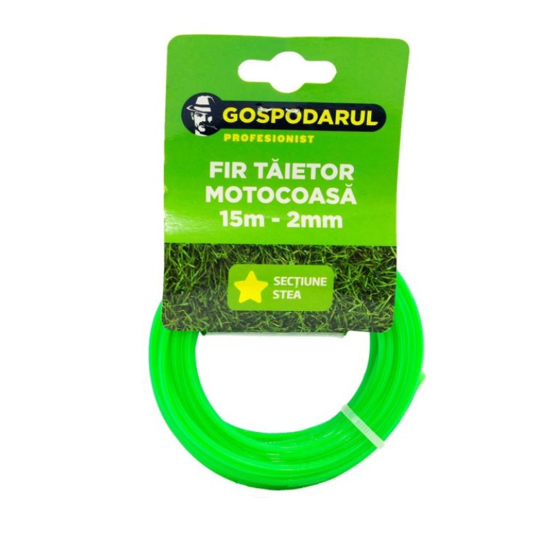 Fir taietor 15m - 2mm (sectiune stea) (MC)