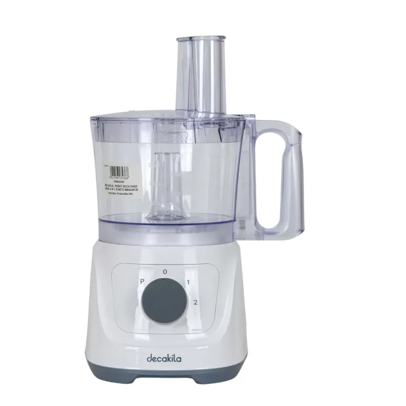 DECAKILA - ROBOT BUCATARIE 800W, 6 IN 1, FUNCTII MARUNTIRE, FELIERE, TAIERE