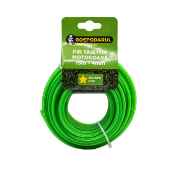 Fir taietor 15m - 4mm (sectiune stea) (MC)