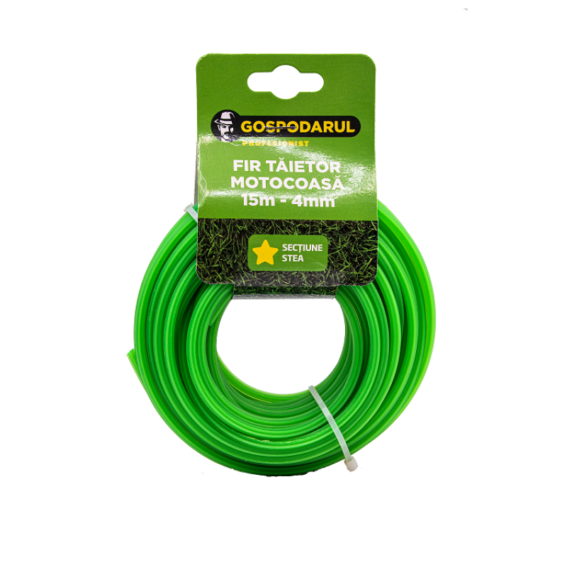 Fir taietor 15m - 4mm (sectiune stea) (MC)