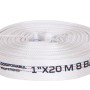 Furtun pompieri - PVC panzat - 1'' - ø 25mm - 8 Bar - tip D - 20m