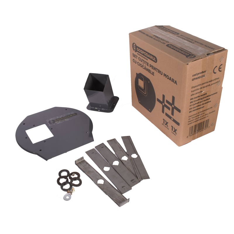 GP - SET CUTITE MOARA CU CIOCANELE