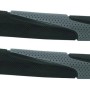 MANSOANE - CAPER  -  TPR Forma ergonomica Anti-alunecare  -  Bi-Color (Negru - Gri)  -  130mm