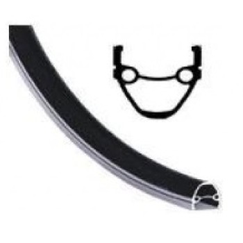 JANTA 26x1.5-1.75 - ALUMINIU DUBLA - (550g) (ML-13) (36H) (14G)