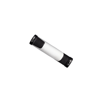 MANSOANE VELO - Slice  -  Cauciuc  -  130mm Fixare: Inele blocare  -  Alb/Negru