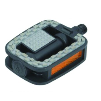 PEDALE City  -  PP (Polipropilena) + TPR (antiderapant)  -  Cos cu bile  - Ax: Otel tratat cu Bor Ma