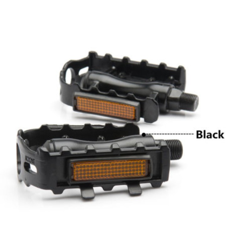 PEDALE ALUMINIU DREPTE - NEGRE