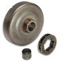 Oala ambreiaj + rotita motrica + colivie (3/8 7Z) Stihl: MS 341, 361, 440, 441, 460 - (3 piese)
