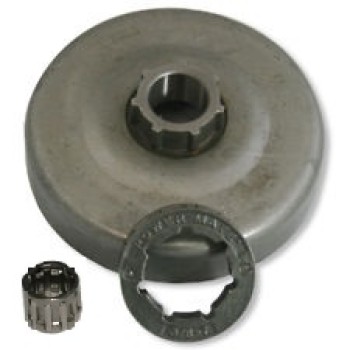 Oala ambreiaj + rotita motrica + colivie Husqvarna 362, 365, 371, 372, 570, 575 (3/8 7Z) - (5 piese)