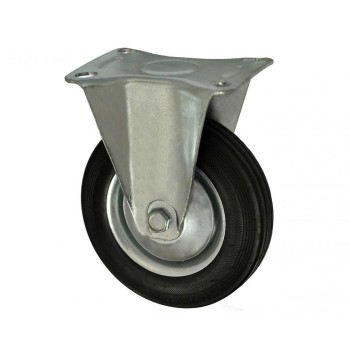 Roata carucior 5" - talpa metal - rulment - 125/37.5-50 - unidirectionala