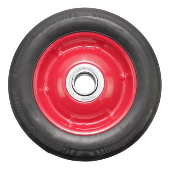 Roata carucior - cauciuc brut - rulment - 6x1.5