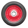 Roata carucior - cauciuc brut - rulment - 6x1.5