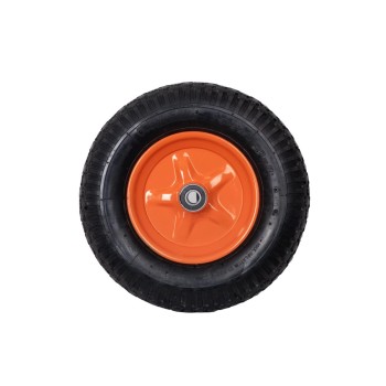 Roata roaba - TT -4.00-8 4PR - cu rulment pentru ax 20 mm