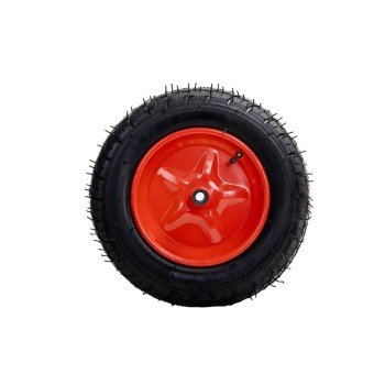 Roata roaba - TT - ax subtire 14mm - mixt - 3.50-8 8PR