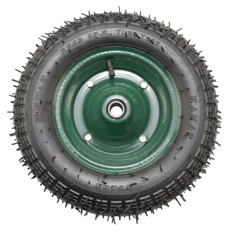 Roata roaba - TT - rulment - mixt - 3.50-7 4PR