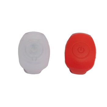 SET LUMINI SILICON - TRIP 2 LED-uri Albe SUPER BRIGHT 2 LED-uri Rosii SUPER BRIGHT 2 Functii