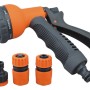 Set pistol pentru udat 8 functii + conectori furtun (plastic)