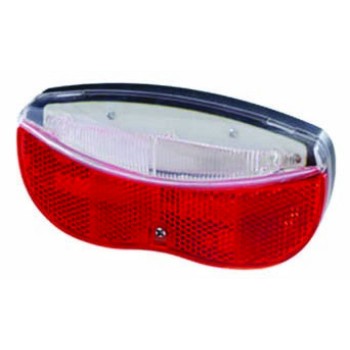 STOP - CRIBO 2 LED-uri Rosii SUPER BRIGHT   2 x 0.2 Watt  Prindere pe portbagaj Vizibilitate: 1000m