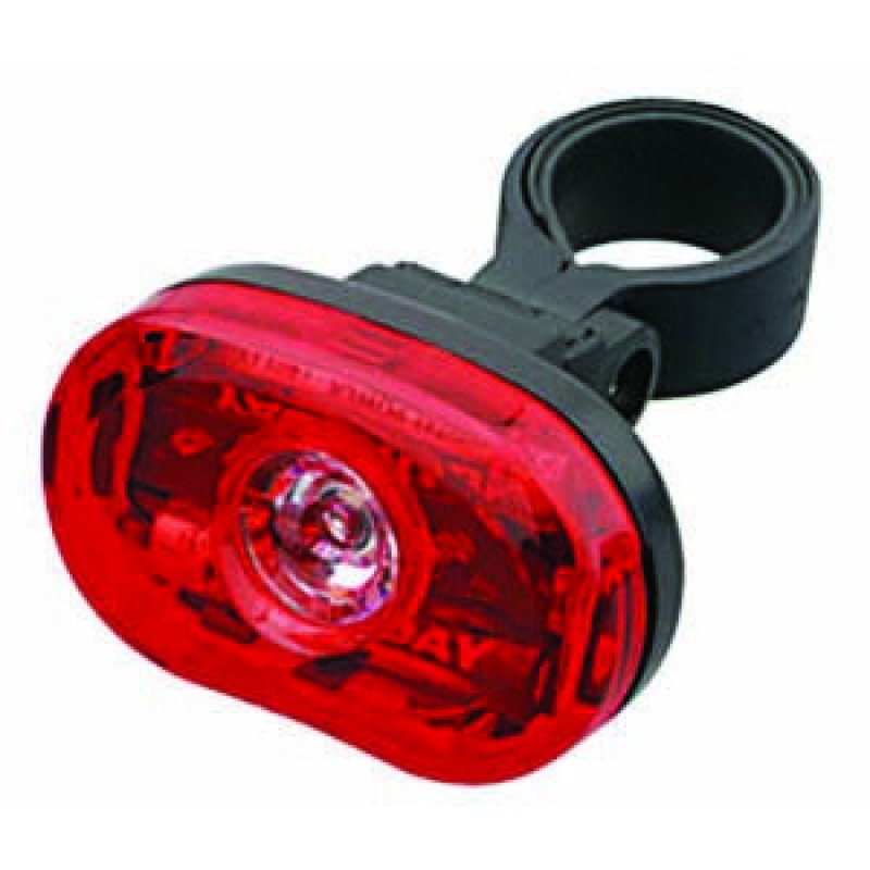 STOP - TENT 3 LED-uri Rosii LED Central: 0.5 Watt 2 Functii Tija sa: Φ25.4 - 31.8mm  Structura rezis