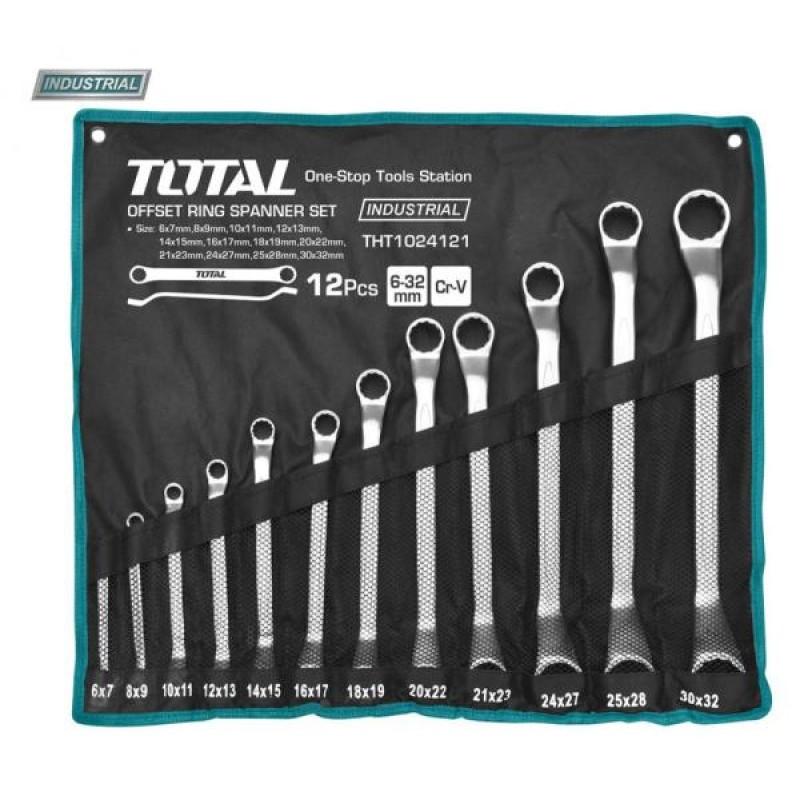 TOTAL - SET 12 CHEI INELARE CU COT - 6-32MM  (INDUSTRIAL)