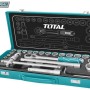 TOTAL - TRUSA DE CHEI TUBULARE 1/2 CU ANTRENOR 24 PIESE (INDUSTRIAL)