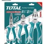 TOTAL - SET CLESTI 3 BUC (CLESTE PATENT 8" / 200MM, CLESTIE TAIETOR 7"/ 180 MM, CLESTE CU VARF ASCUT