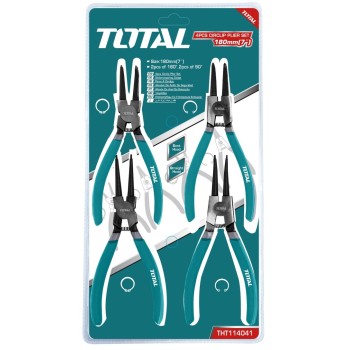 TOTAL - SET 4BUC - CLESTI SEGER (2 BUC DE 180 °, 2PCS DE 90 °; 7""/180MM)