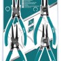 TOTAL - SET 4BUC - CLESTI SEGER (2 BUC DE 180 °, 2PCS DE 90 °; 7""/180MM)
