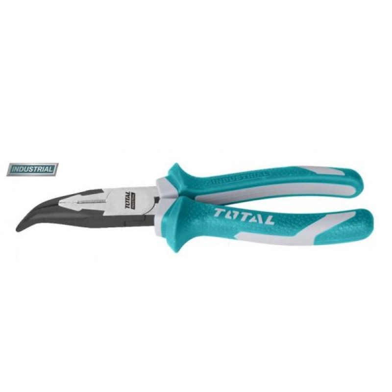 TOTAL - CLESTE CU VARF ASCUTIT SI CURBAT - 6"/ 160MM - CR-V (INDUSTRIAL)