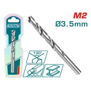 TOTAL - BURGHIU PENTRU METAL M2 HSS - 3.5MM