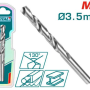 TOTAL - BURGHIU PENTRU METAL M2 HSS - 3.5MM