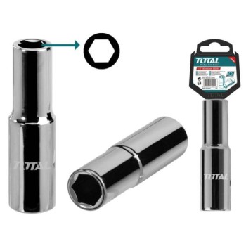 TOTAL - CHEIE TUBULARA LUNGA - 1/2", 12MM (INDUSTRIAL)