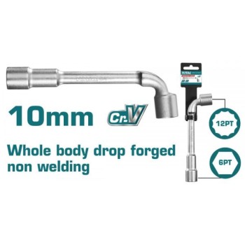 TOTAL - CHEIE TUBULARA TIP L - 10MM (INDUSTRIAL)
