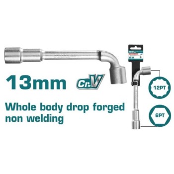 TOTAL - CHEIE TUBULARA TIP L - 13MM (INDUSTRIAL)