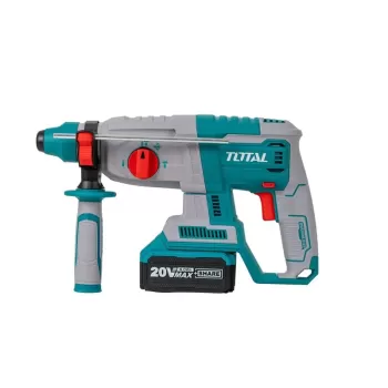 TOTAL - CIOCAN ROTOPERCUTOR -2,5J 20V LI-ION (INCLUDE ACUMULATOR SI INCARCATOR)