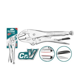 TOTAL - CLESTE CU BLOCARE BACURI DREPTE 10" MANER PLASTIC